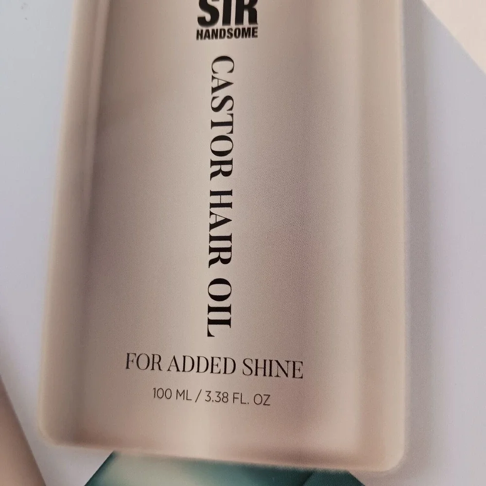 Sir‎ Hansome 3 PRODUCTS Men Hair Care ESSENTIALS Shampoo Hair Oil Shine Pomade